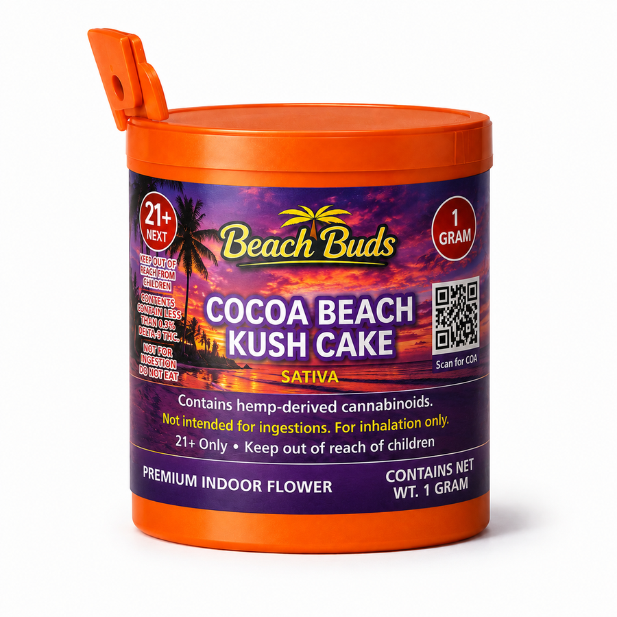 Cocoa Beach Kush Cake THCP Flower