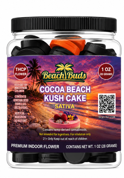 Cocoa Beach Kush Cake THCP Flower