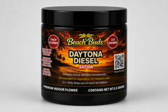 Daytona Diesel THCP Flower 3.5g packaged product
