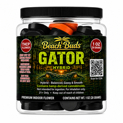 Gator THCP Flower 1oz packaged product