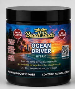 Ocean Driver THCP Flower 3.5g packaged product