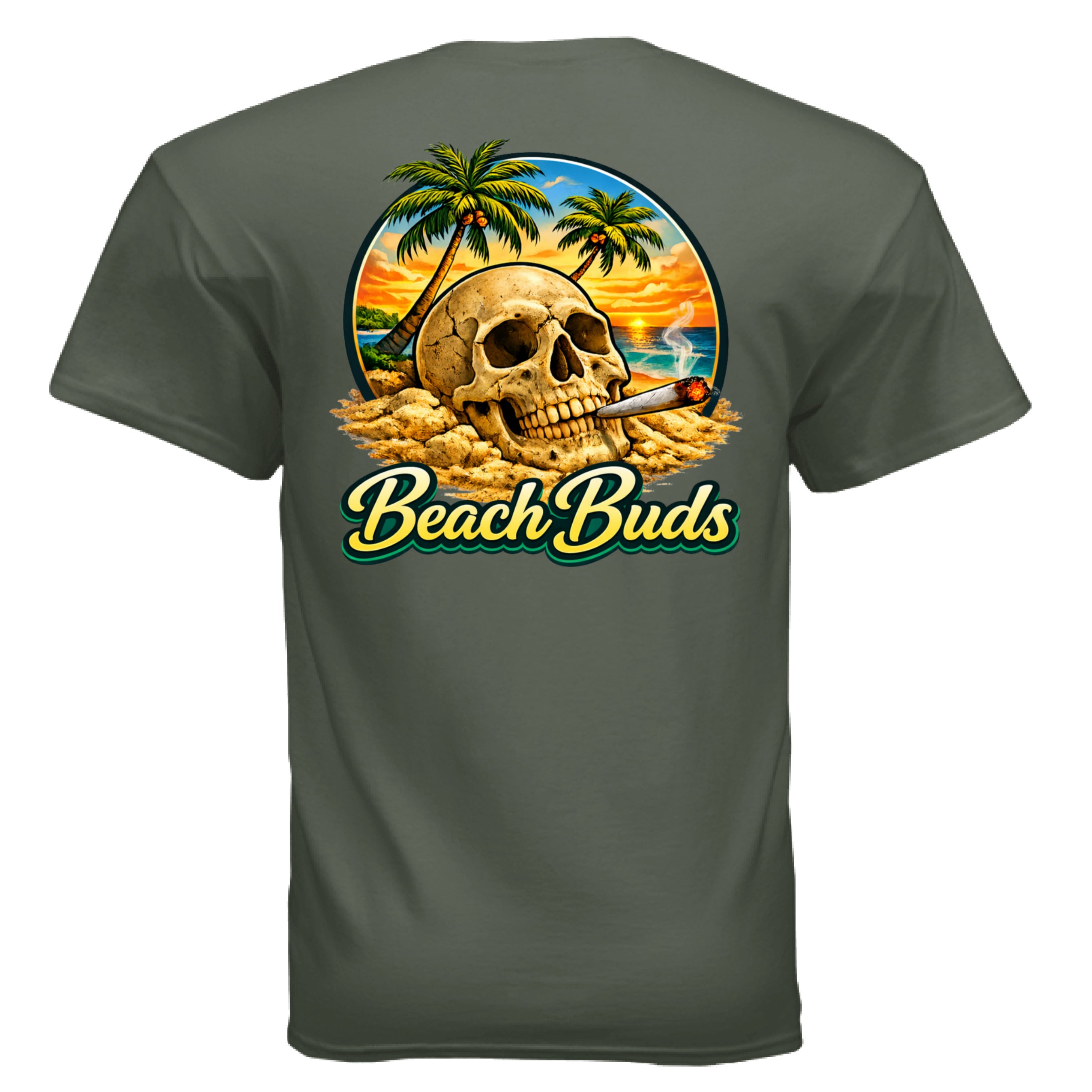 MILITARY GREEN - BACK